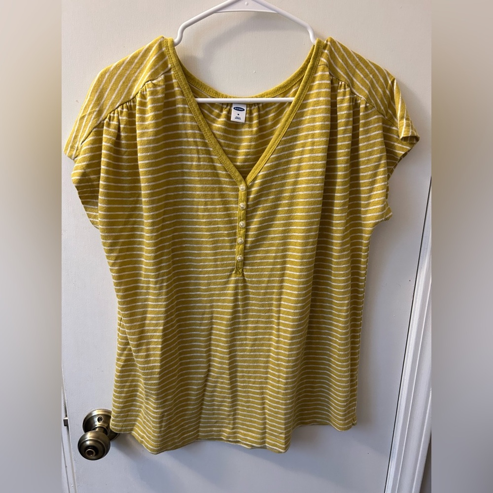 Women’s striped short sleeve top